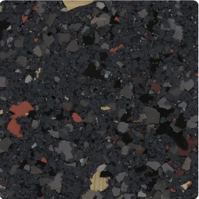 Blacktop decorative flake blend