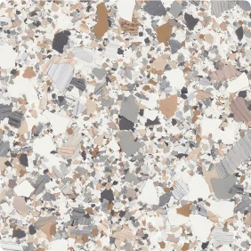 Claystone decorative flake blend
