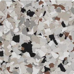 Coyote decorative flake blend