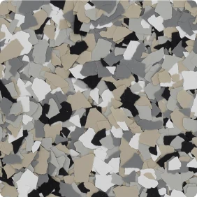 Crossbow decorative flake blend