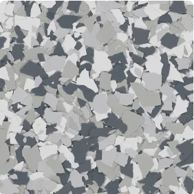 Gravel decorative flake blend