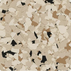 Shoreline decorative flake blend