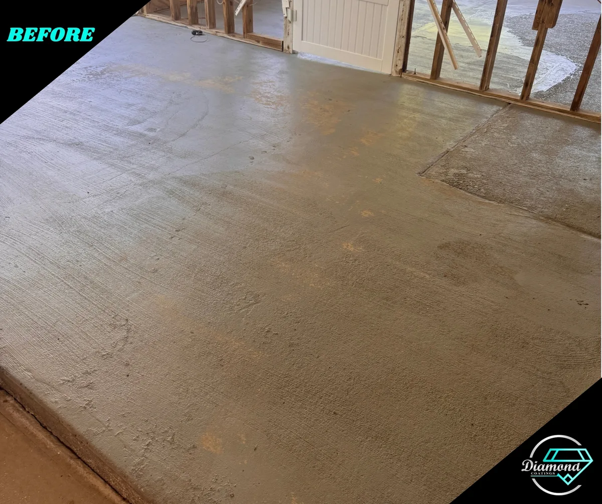 An outdoor room refreshed — before the Diamond Coatings project