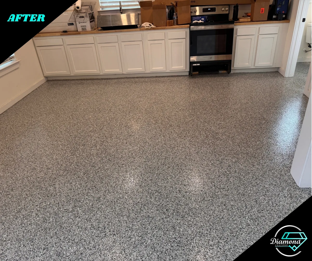 A refreshed interior — after the Diamond Coatings project